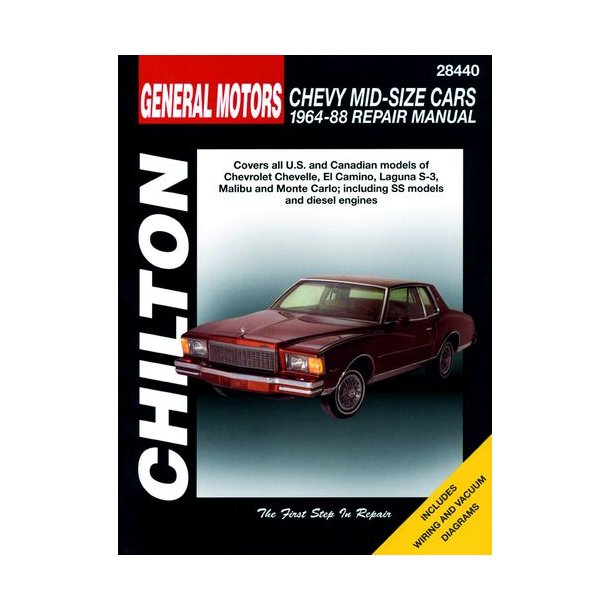 CHEVROLET MID-SIZE 1964-1988 [bensin & diesel]