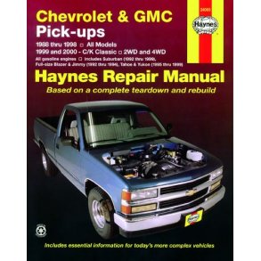 CHEVROLET & GMC PICKUPS 1988-2000