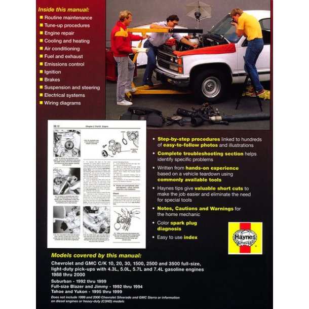 CHEVROLET &amp; GMC PICKUPS 1988-2000