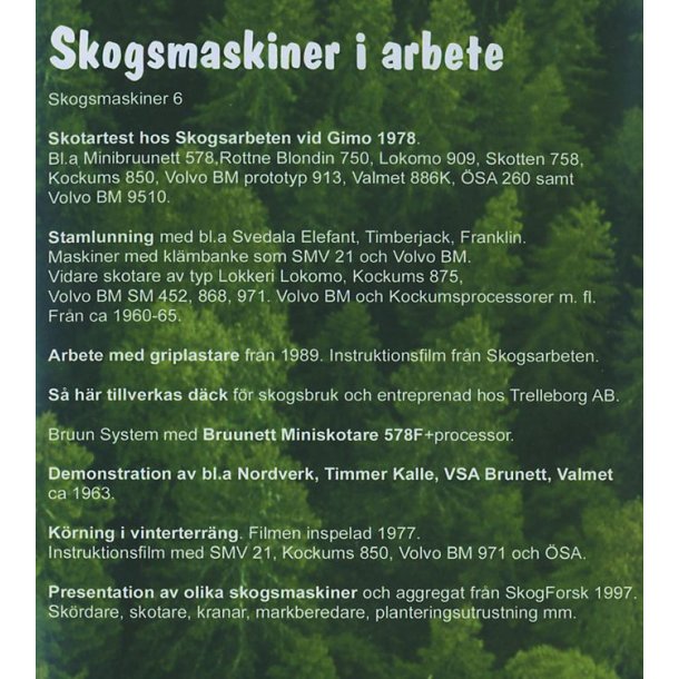 Skogsmaskiner del 6 