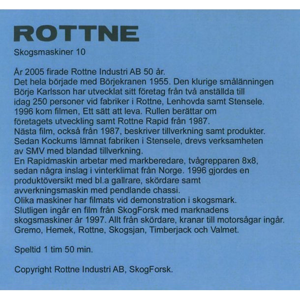 Skogsmaskiner del 10 