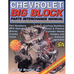 CHEVROLET Big-Block Parts Interchange Manual