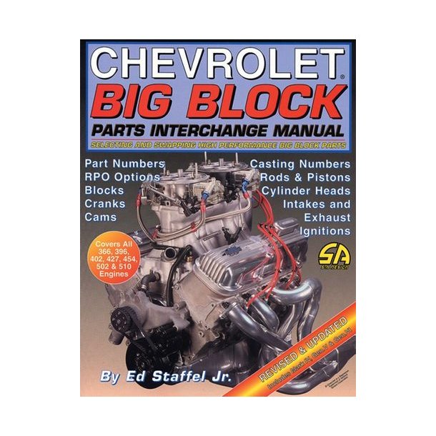 CHEVROLET Big-Block Parts Interchange Manual