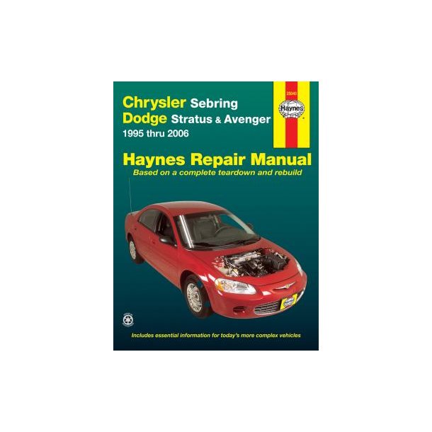 CHRYSLER Stratus 2001-2006 &amp; Sebring 1995-2006