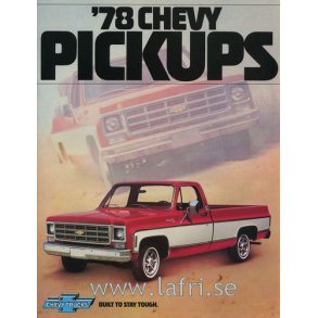 Chevrolet 1978 Pickups