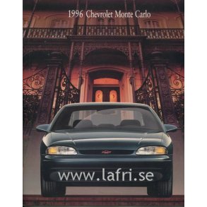 Chevrolet 1996 Monte Carlo