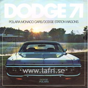 1971 Monaco, Polara, Station Wagons