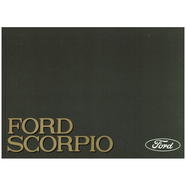 FORD 1989 SCORPIO