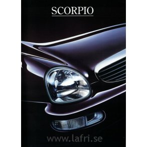 Ford 1995 Scorpio [tryckning mars 1995]