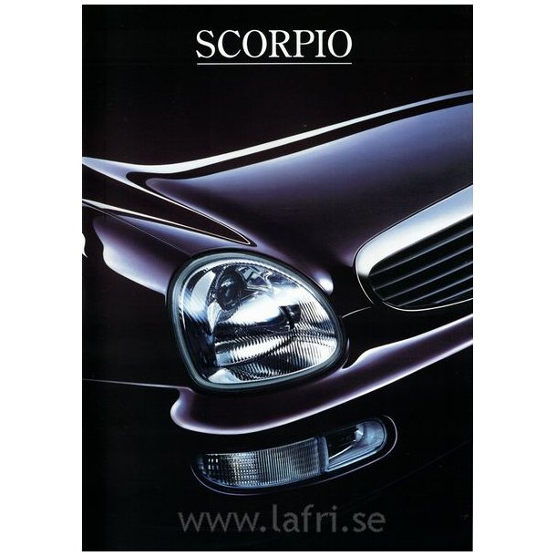 Ford 1995 Scorpio [tryckning mars 1995]