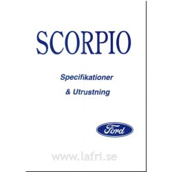 Ford 1997 Scorpio tryckt september 1996