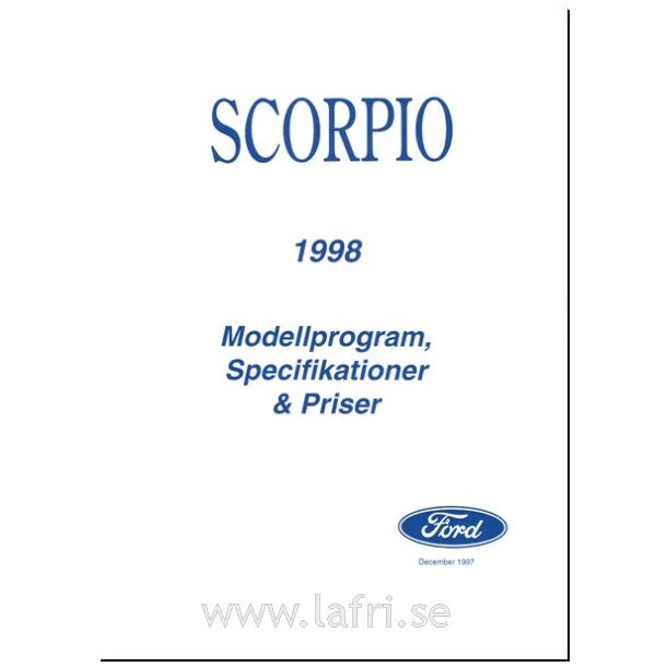 Ford 1998 Scorpio