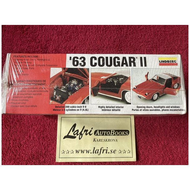 FORD 1963 Cougar II Concept Car