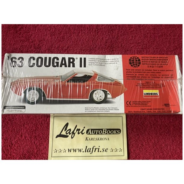 FORD 1963 Cougar II Concept Car