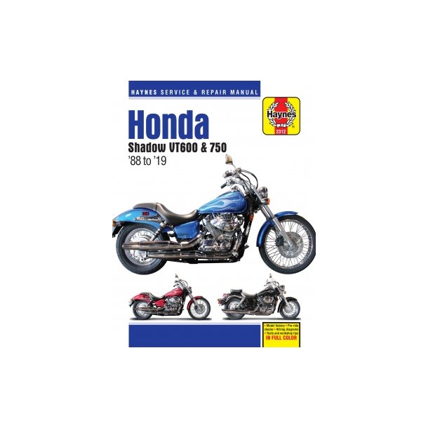 HONDA SHADOW VT600 &amp; VT750 1988-2019