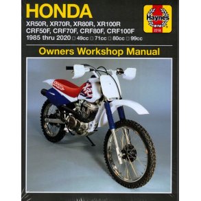 HONDA XR50R, XR70R, XR80R & XR100R 1985-2003 och CRF50F, CRF70F, CRF80F, CRF100F 2004-2020