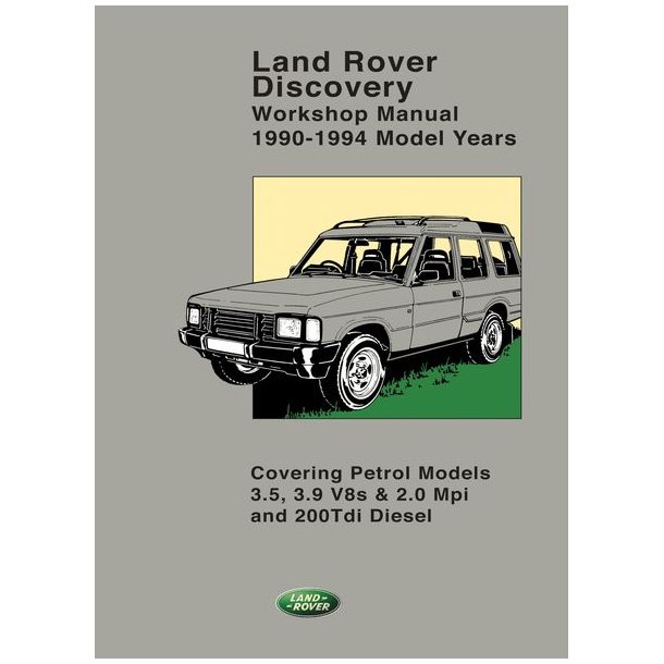 LAND ROVER DISCOVERY 1990-1994 Workshop Manual