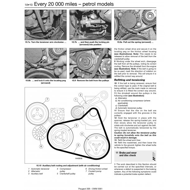 PEUGEOT 308 [bensin &amp; diesel] 2007-2012