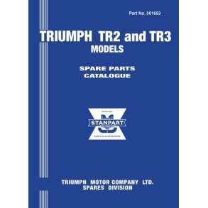 TRIUMPH TR2 & TR3 Parts Catalogue