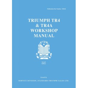 TRIUMPH TR4 & TR4A Service Manual
