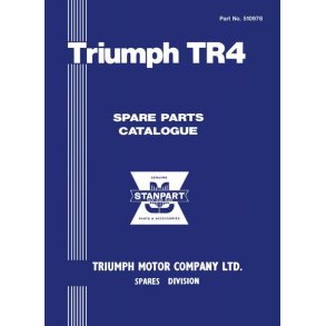 TRIUMPH TR4 Parts Catalogue