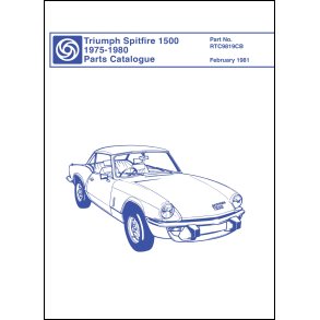 TRIUMPH SPITFIRE 1500 Parts Catalogue