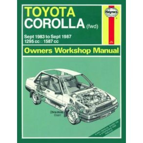 TOYOTA COROLLA 1984-1987