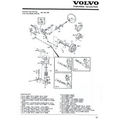 VOLVO 1962-1975 Fabrikens reservdelskatalog