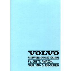 VOLVO 1962-1975 Fabrikens reservdelskatalog