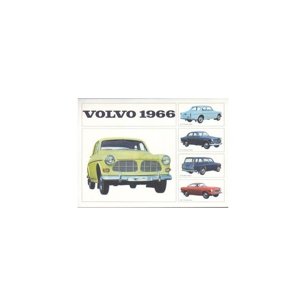 VOLVO 1966 Amazon &amp; 1800 [vykort]