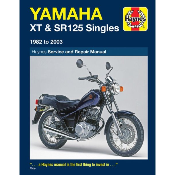 YAMAHA XT125 &amp; SR125 Singles 1982-2003