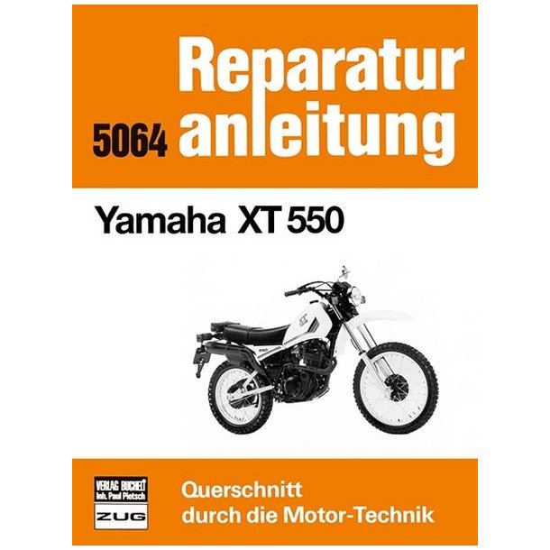 YAMAHA XT550 [1 cyl, 4-takt] 1982 och nyare